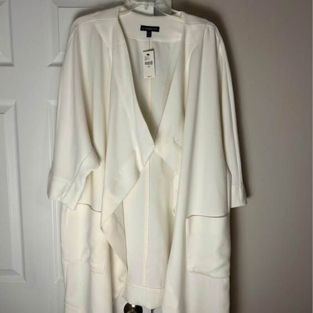 NWT Lane Bryant Draped Open Front Cardigan Sweater 18/20 Plus Size 2X